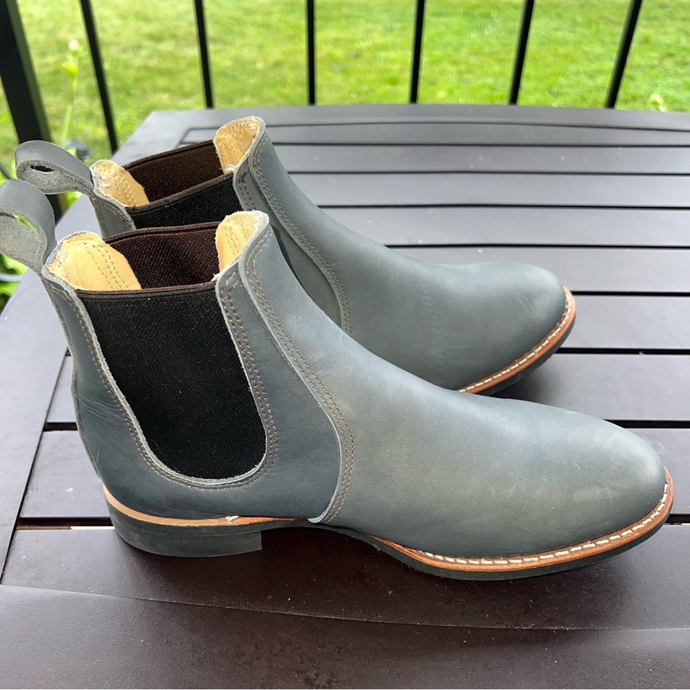 Red Wing Shoes Heritage 6 in Chelsea Women’s Short Boot in Indigo Legacy…